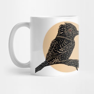 kookaburra in black Mug